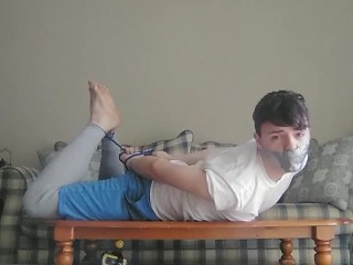 Hogtie Added To Gagged
