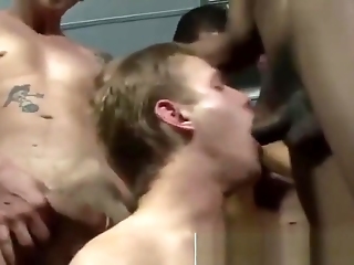 Watch This Bukkake Twink Succeed In Facials