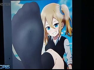 Anime Legs Stocking Cum Tribute