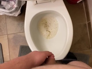 Pissing To Hand College Apartment